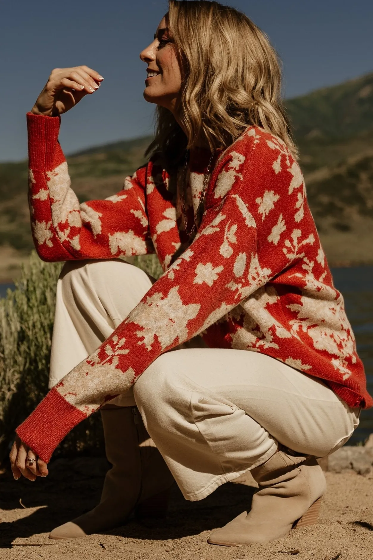 Online Baltic Born Legend Sweater | Rust Multi RustMulti