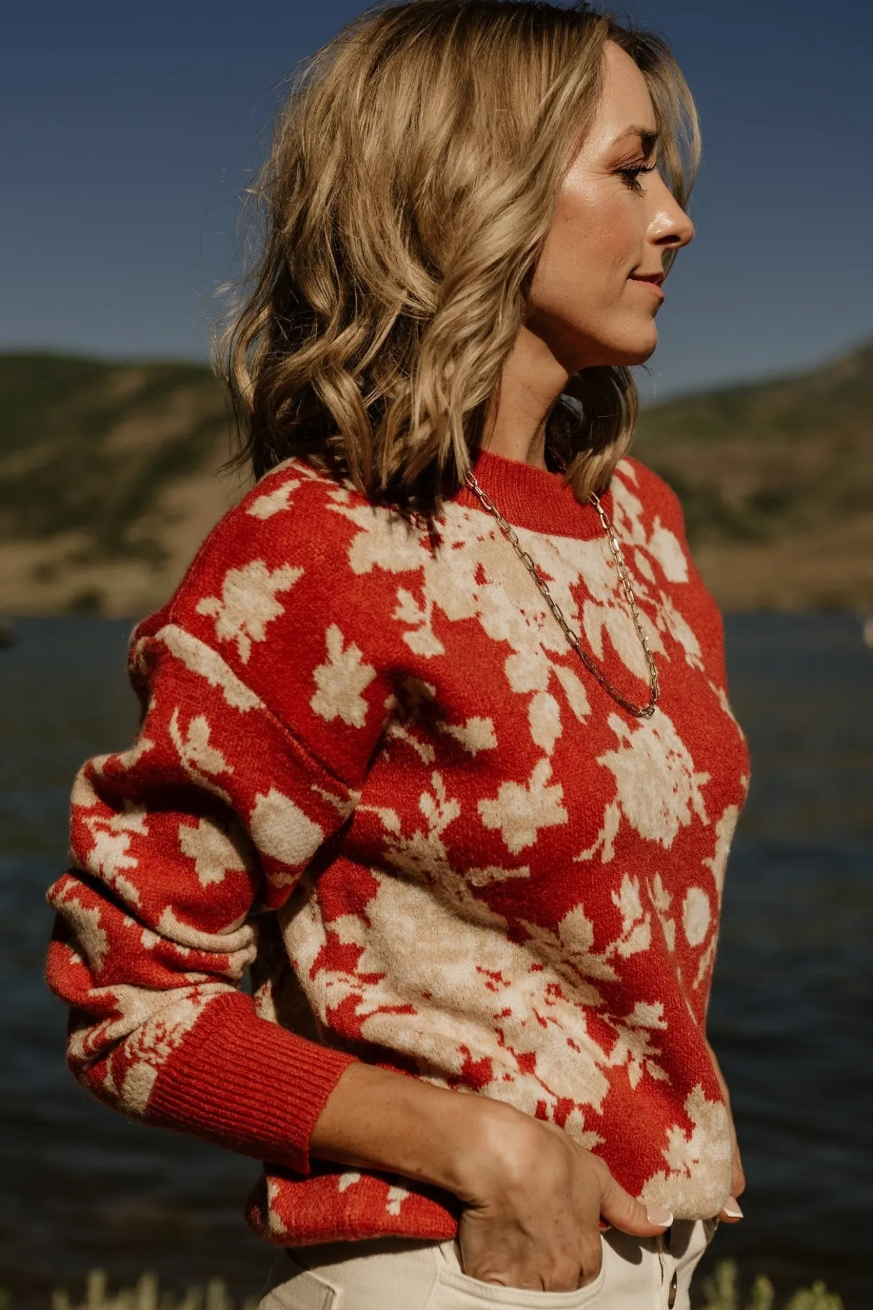 Online Baltic Born Legend Sweater | Rust Multi RustMulti