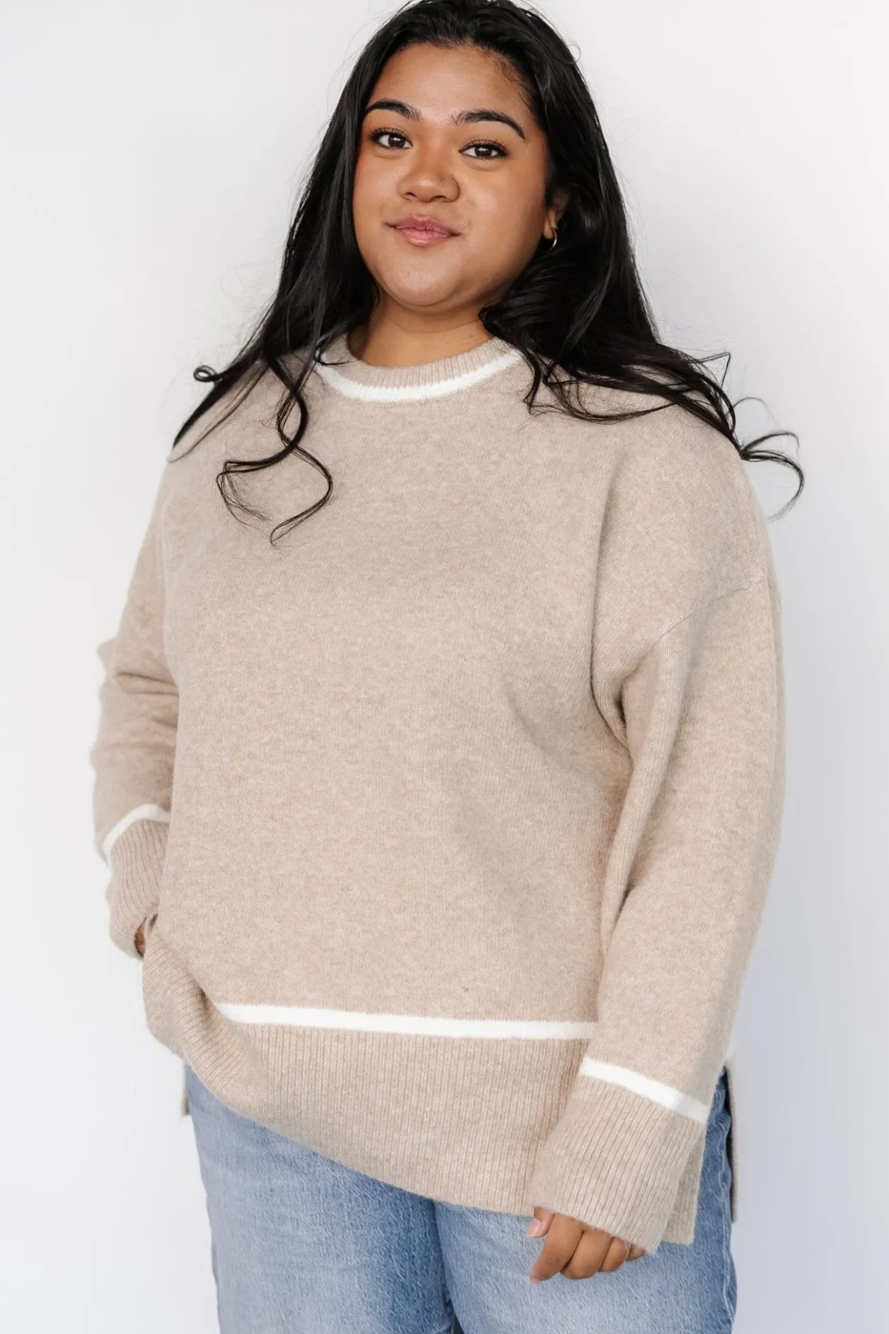 New Baltic Born Levine Sweater | Natural