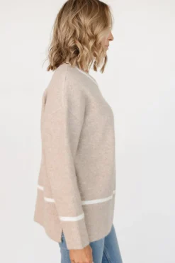 New Baltic Born Levine Sweater | Natural