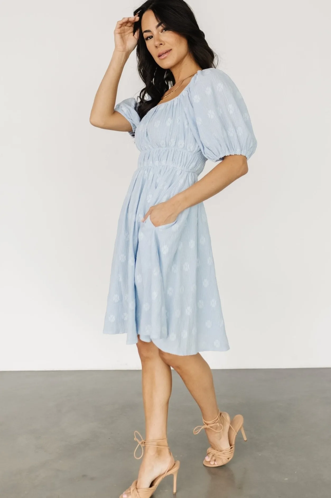 Discount Baltic Born Lexington Short Dress | Blue