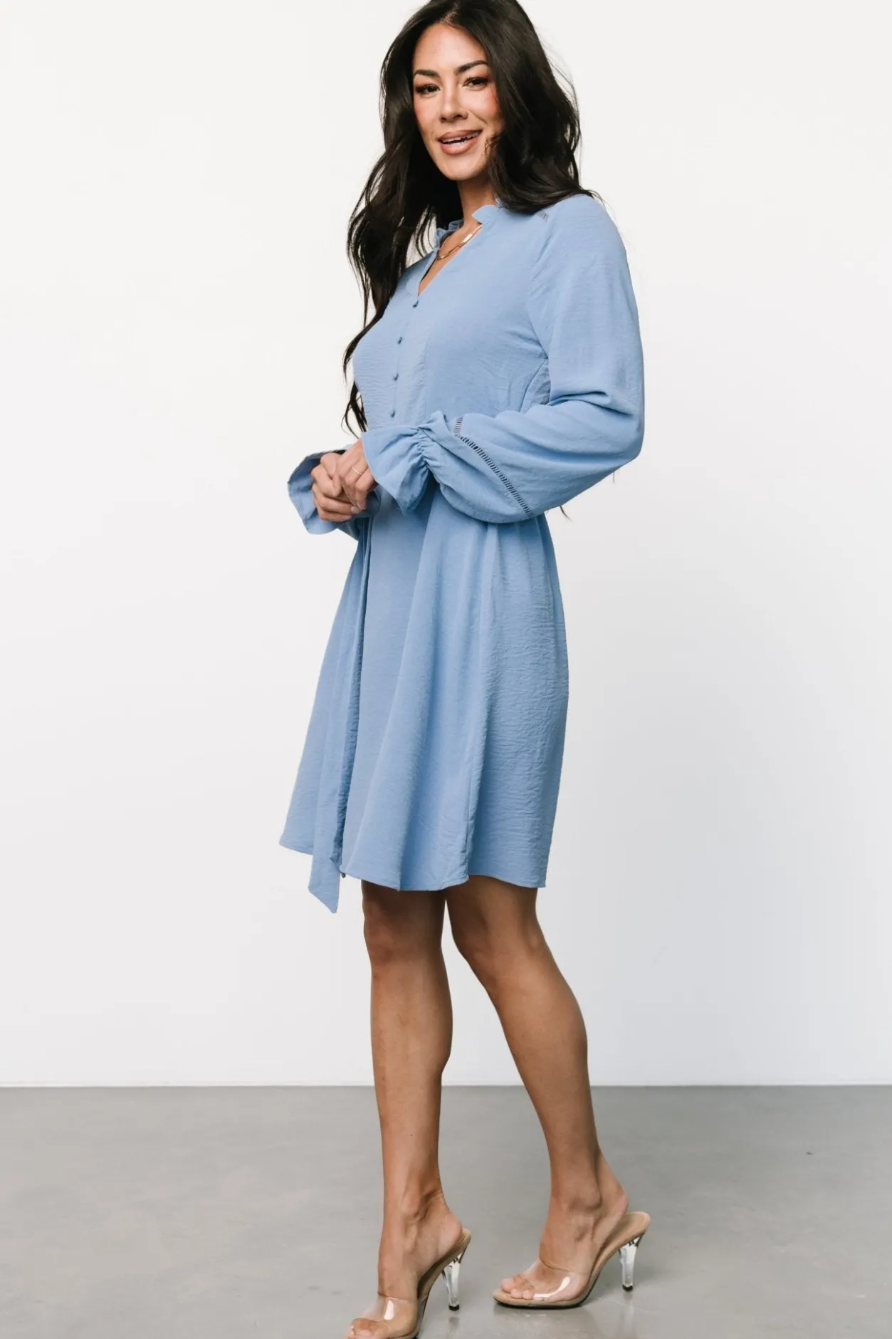Online Baltic Born Lillia Short Dress | Blue