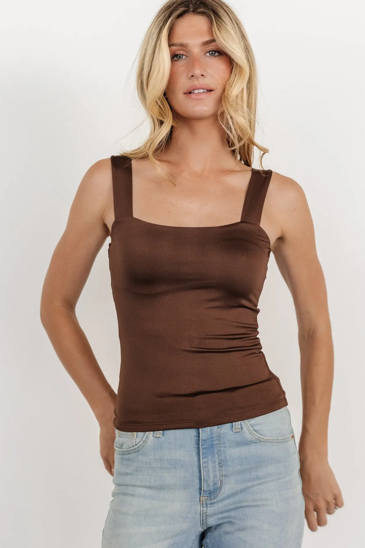 New Baltic Born Liz Tank Top | Dark Brown DarkBrown