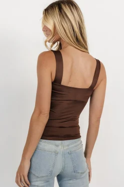 New Baltic Born Liz Tank Top | Dark Brown DarkBrown