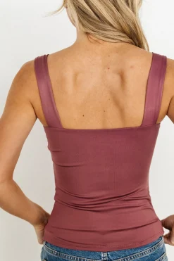 Fashion Baltic Born Liz Tank Top | Dark Mauve DarkMauve