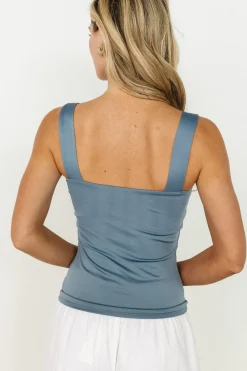 Hot Baltic Born Liz Tank Top | Dusty Blue DustyBlue