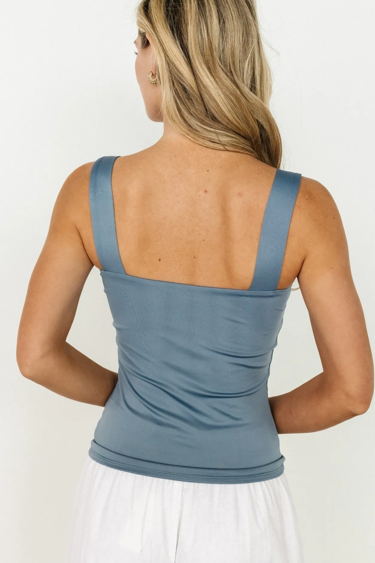 Hot Baltic Born Liz Tank Top | Dusty Blue DustyBlue