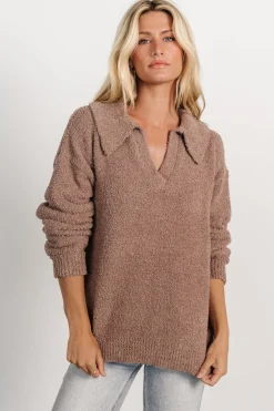 Sale Baltic Born Lockwood Sweater | Vintage Taupe VintageTaupe