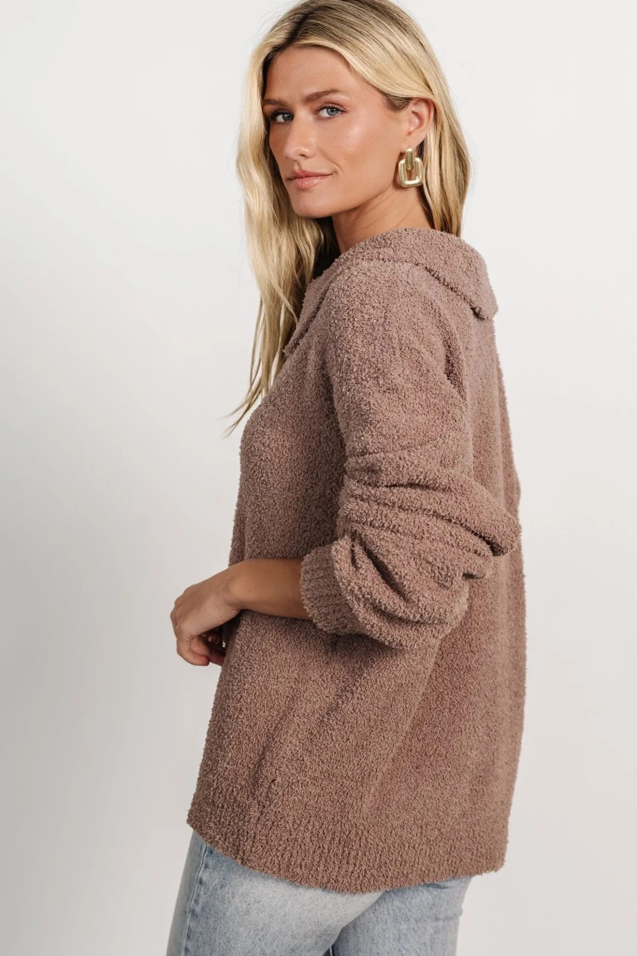 Sale Baltic Born Lockwood Sweater | Vintage Taupe VintageTaupe