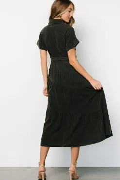 Hot Baltic Born Logan Button Up Dress | Black