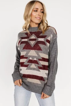 New Baltic Born Lolo Knit Sweater | Gray Multi GrayMulti