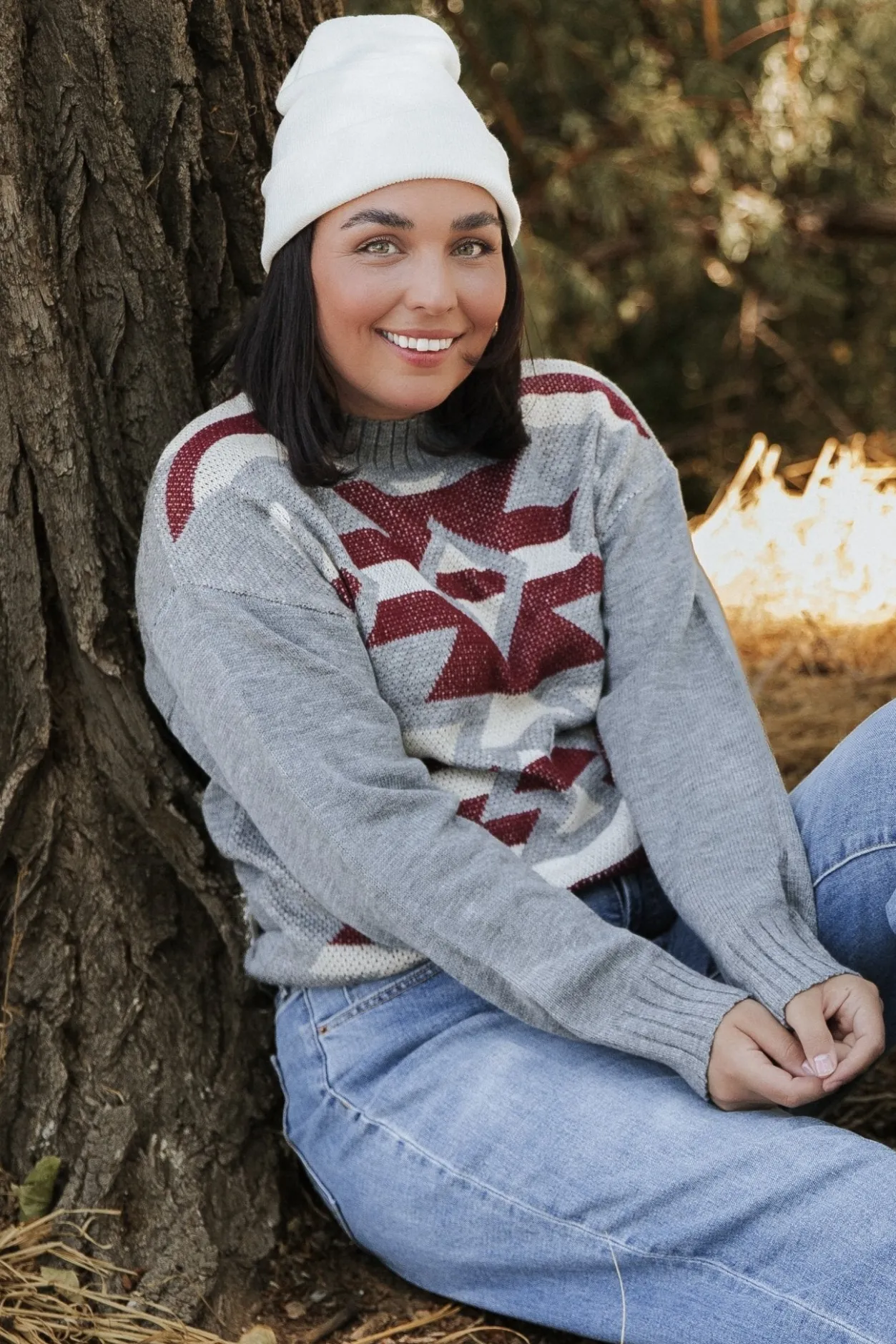 New Baltic Born Lolo Knit Sweater | Gray Multi GrayMulti