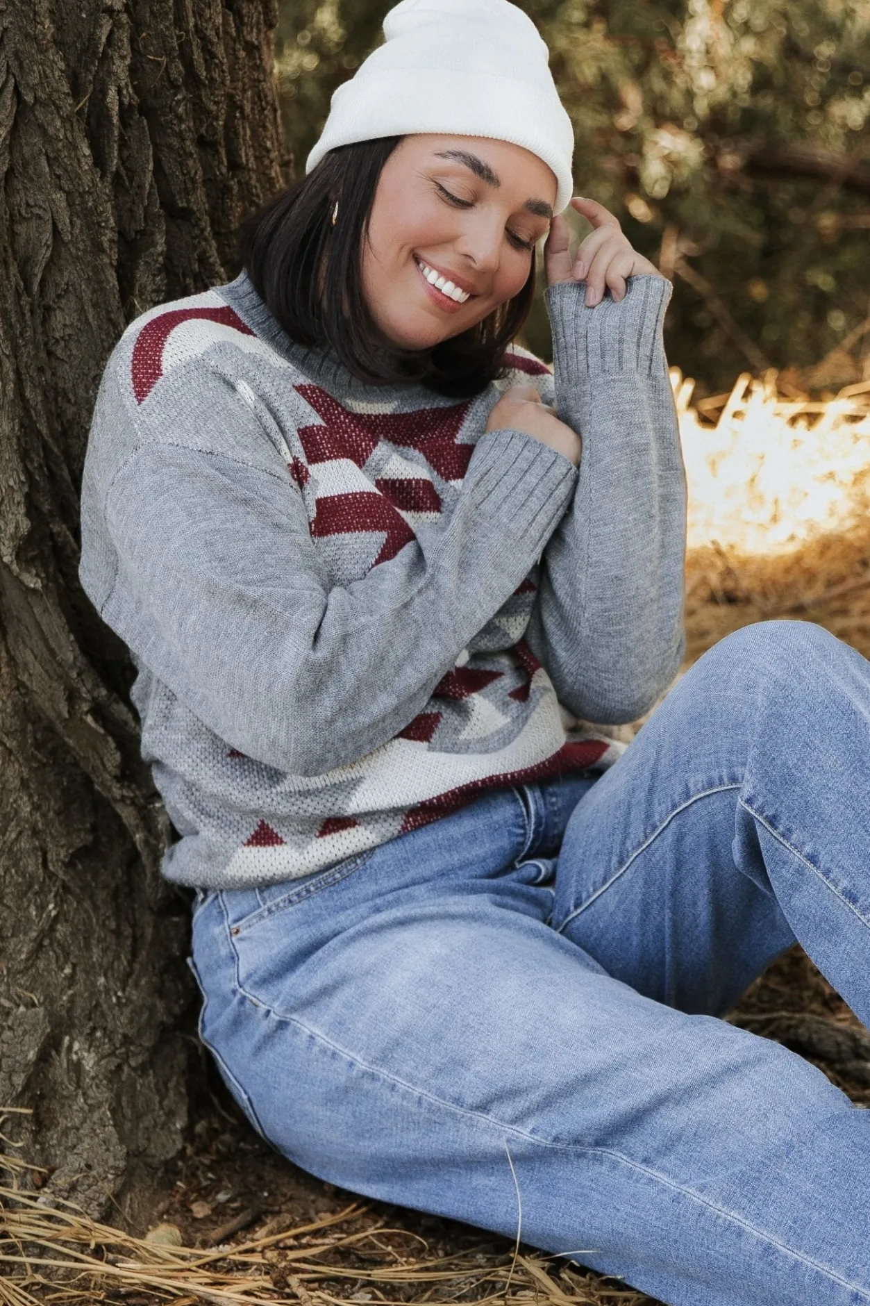 New Baltic Born Lolo Knit Sweater | Gray Multi GrayMulti