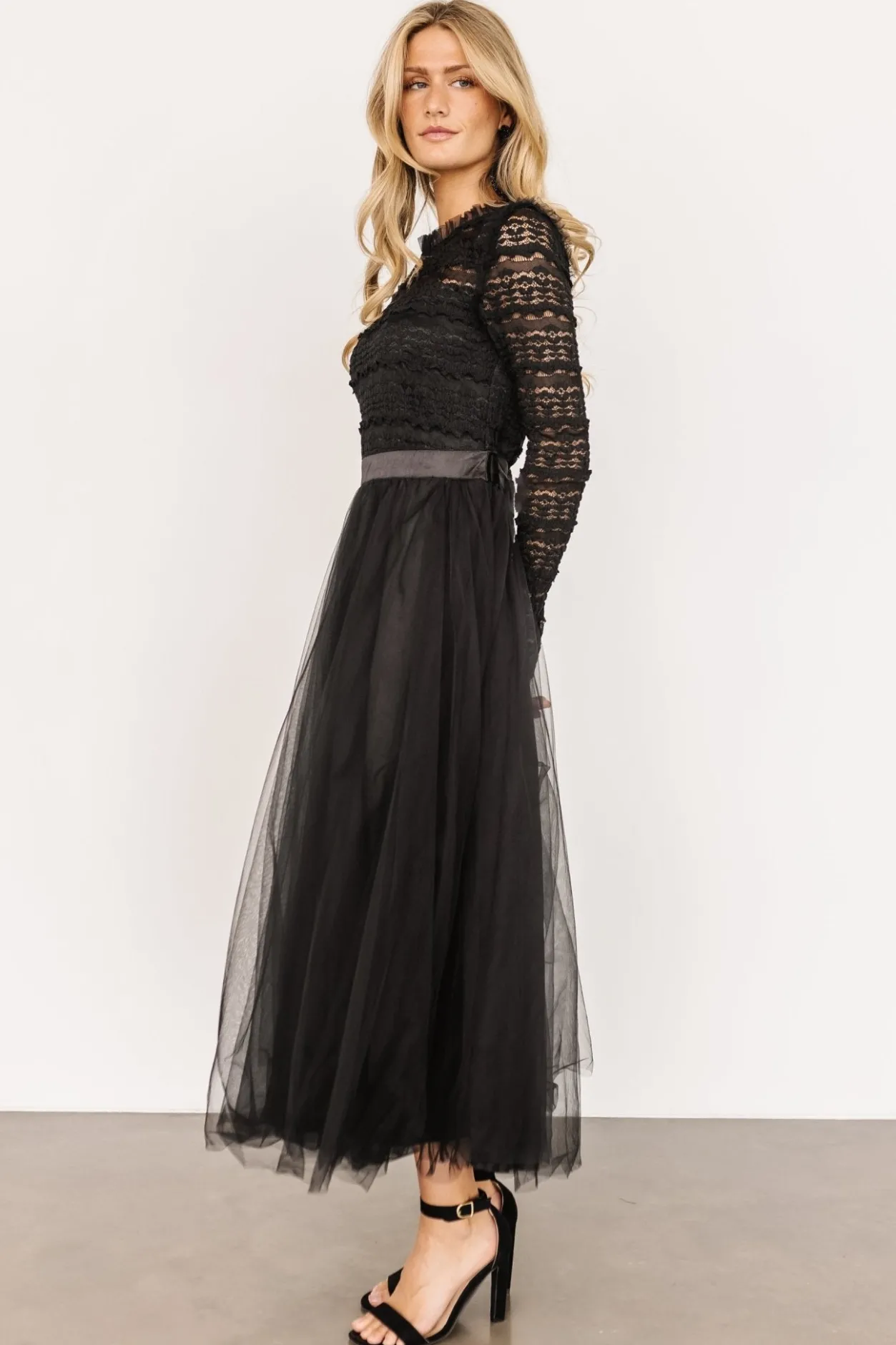 Outlet Baltic Born Lonnie Tulle Dress | Black