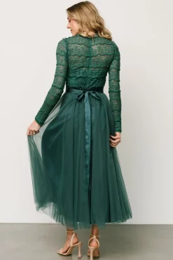 Hot Baltic Born Lonnie Tulle Dress | Emerald
