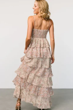 Hot Baltic Born Louise Tiered Ruffle Maxi Dress | Vintage Floral VintageFloral