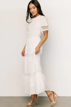 Fashion Baltic Born Loveland Geo Lace Maxi Dress | Off White OffWhite