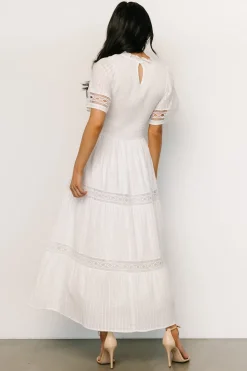 Fashion Baltic Born Loveland Geo Lace Maxi Dress | Off White OffWhite
