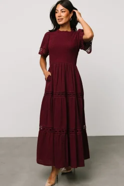 New Baltic Born Loveland Geo Lace Maxi Dress | Mulberry