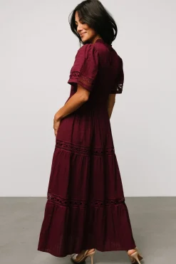 New Baltic Born Loveland Geo Lace Maxi Dress | Mulberry