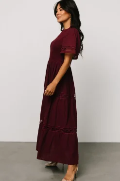 New Baltic Born Loveland Geo Lace Maxi Dress | Mulberry