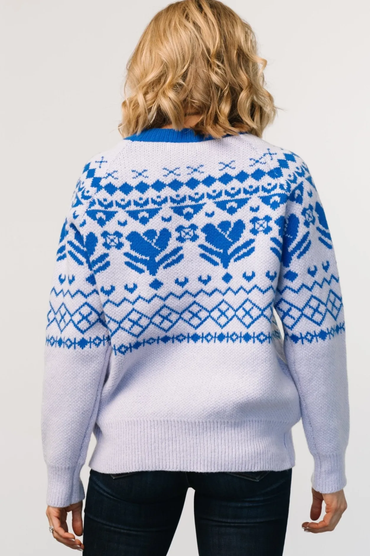 Discount Baltic Born Lucerne Sweater | Blue Multi BlueMulti