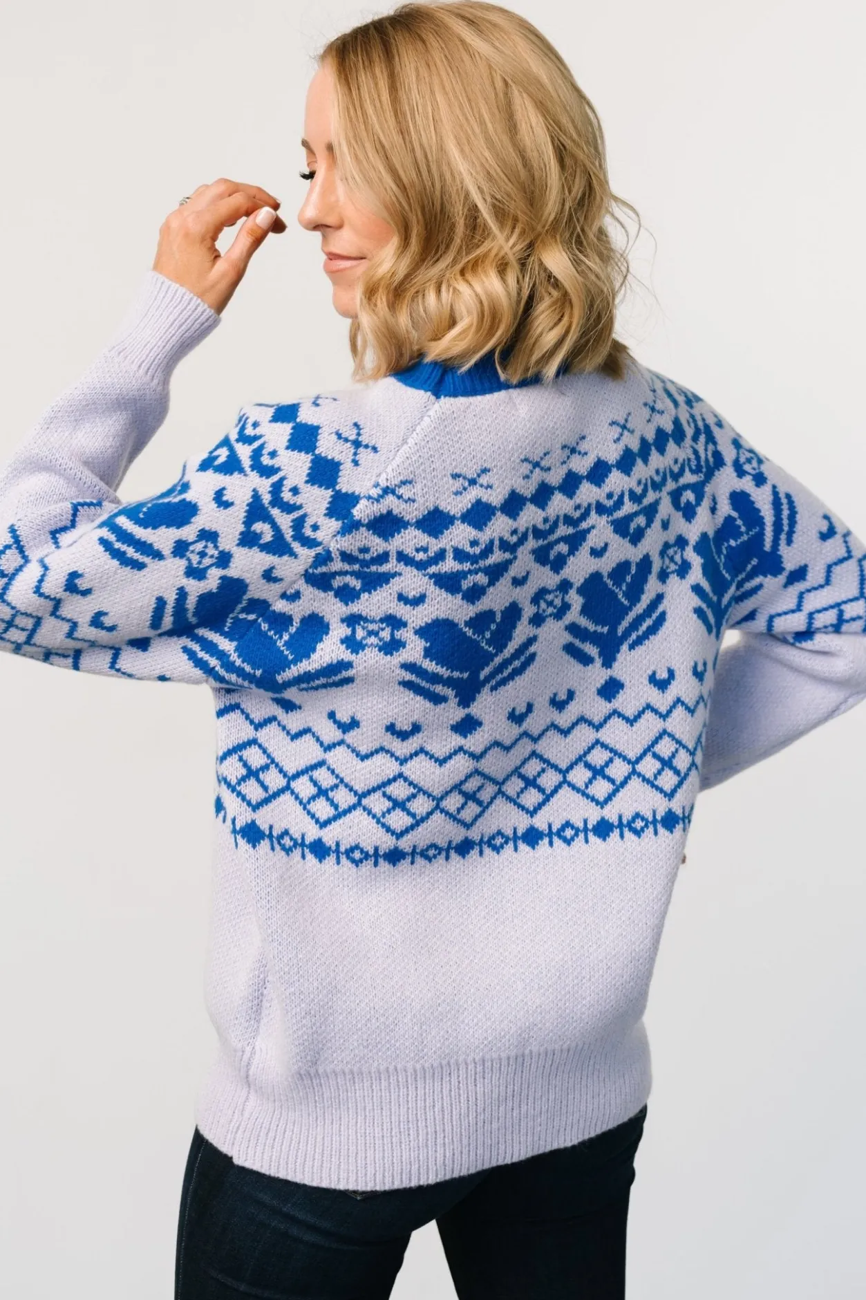 Discount Baltic Born Lucerne Sweater | Blue Multi BlueMulti