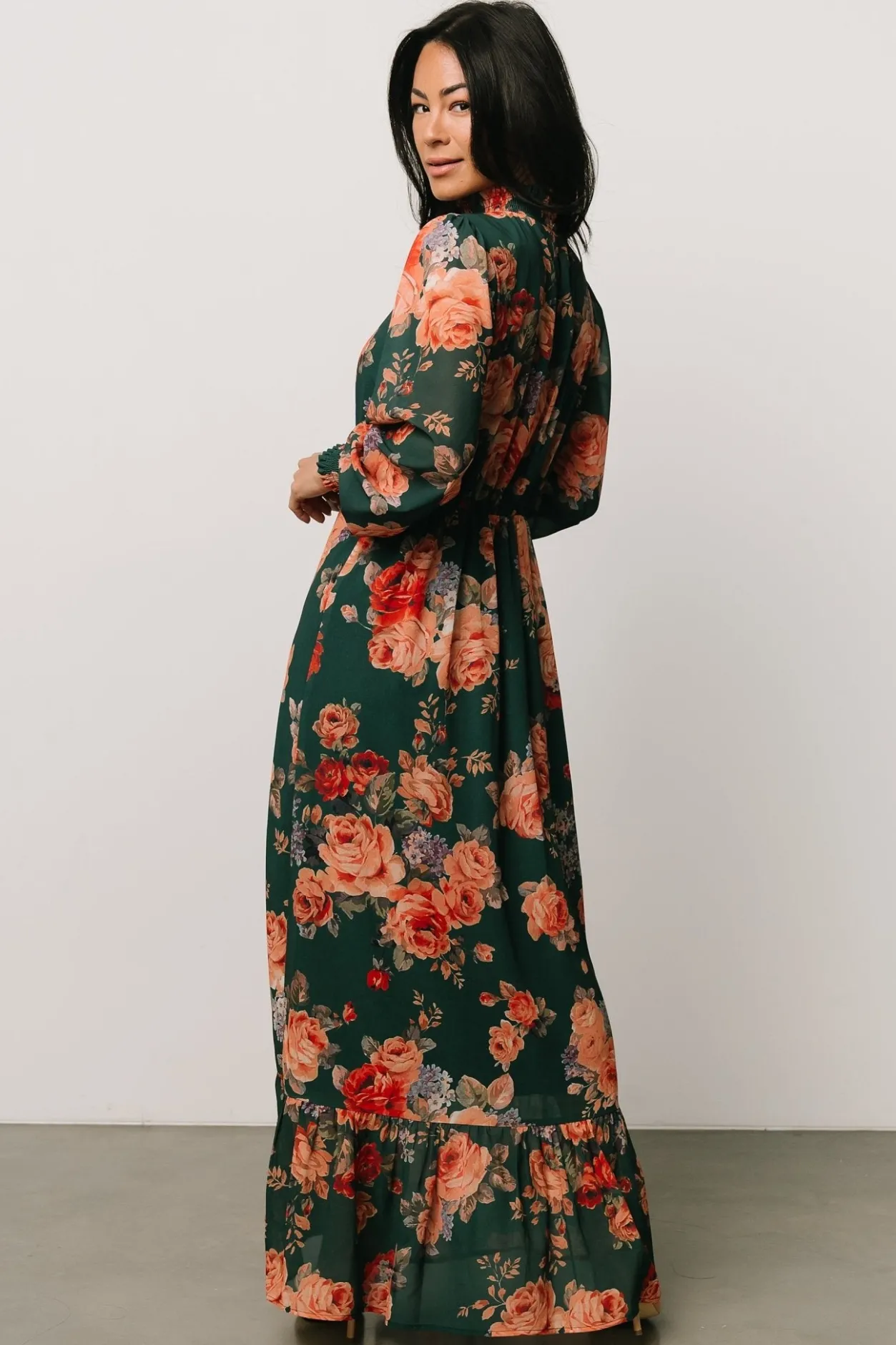 Discount Baltic Born Luciana Maxi Dress | Green Multi GreenMulti