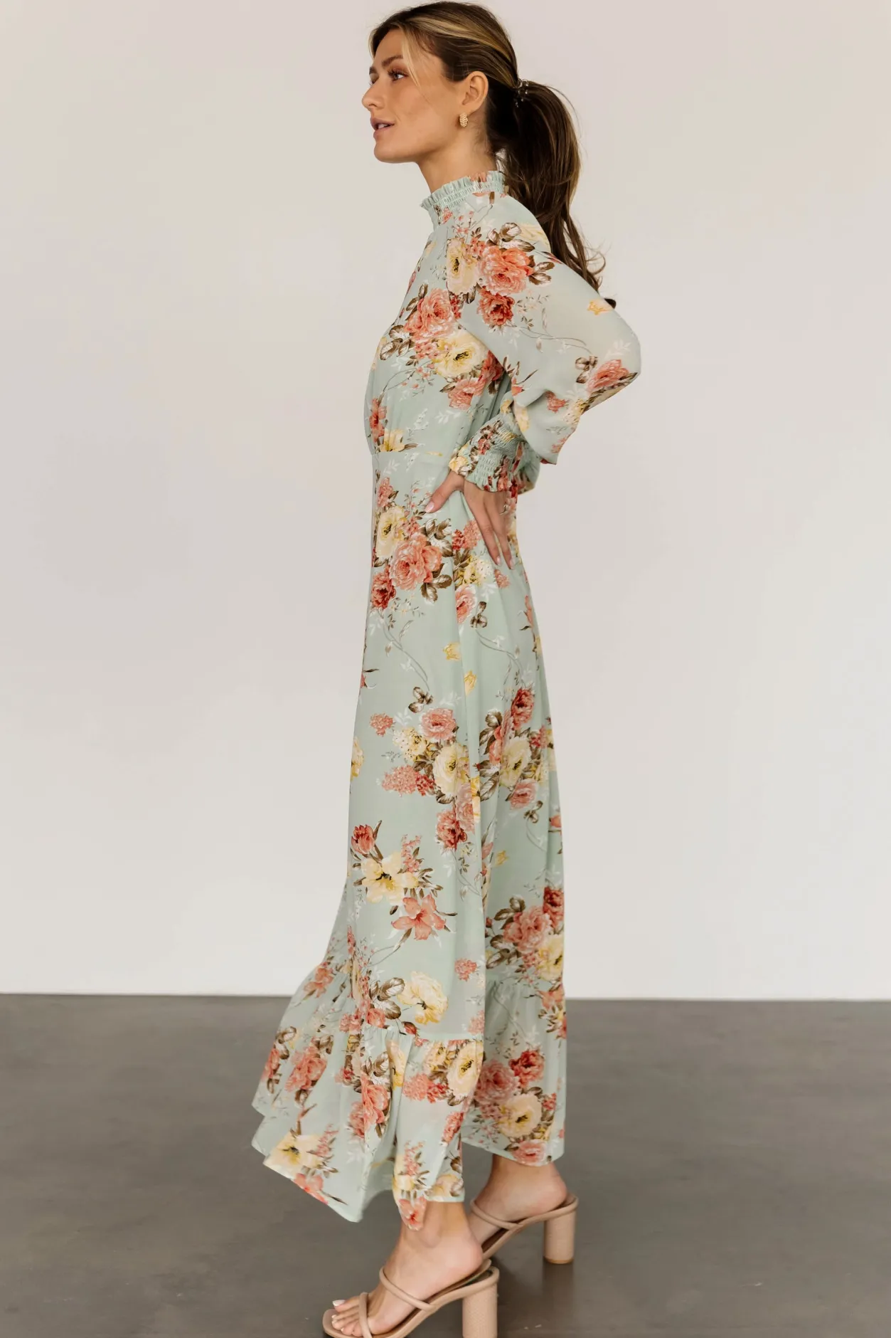 Clearance Baltic Born Luciana Maxi Dress | Sage Multi SageMulti
