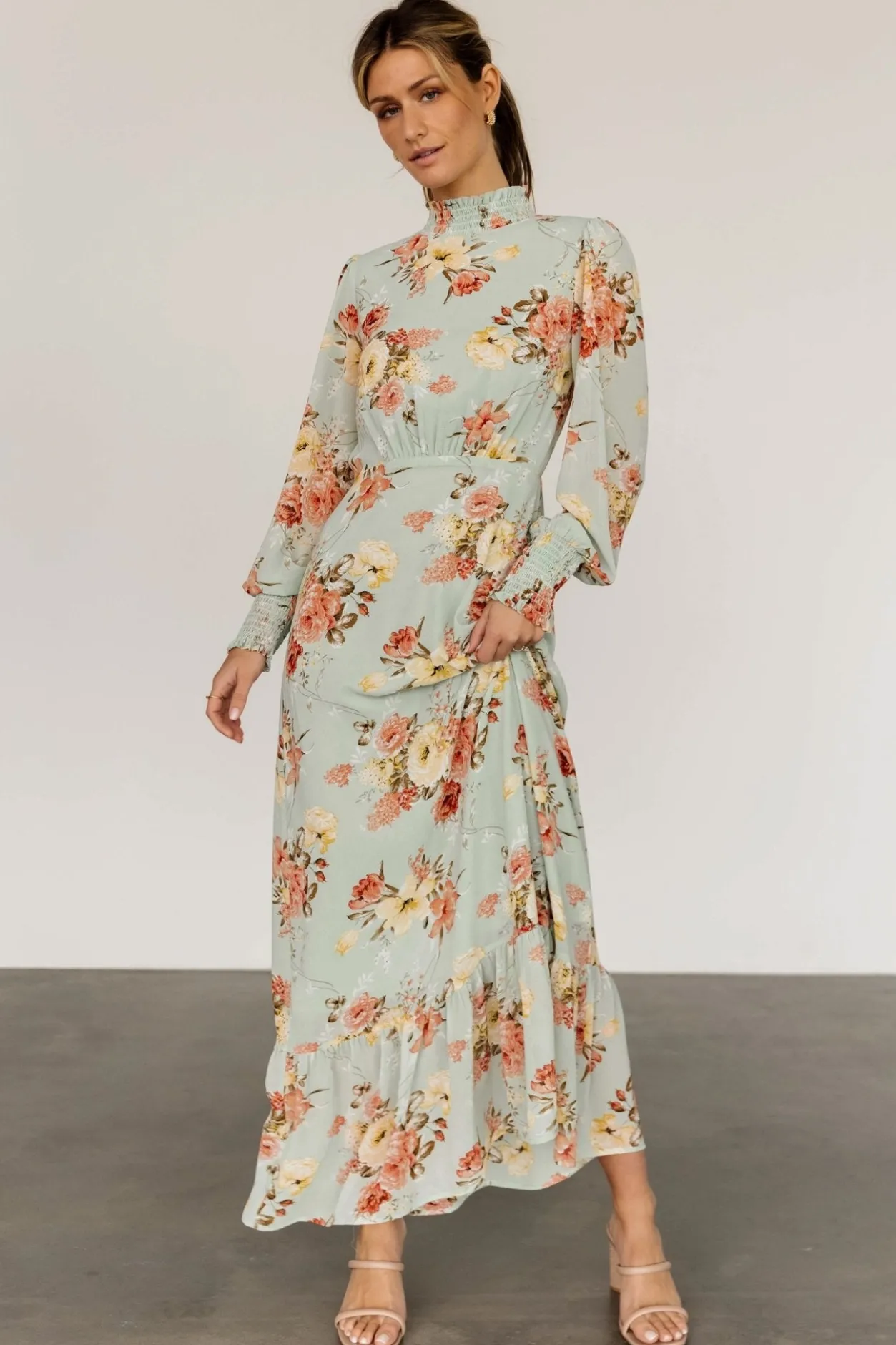 Clearance Baltic Born Luciana Maxi Dress | Sage Multi SageMulti