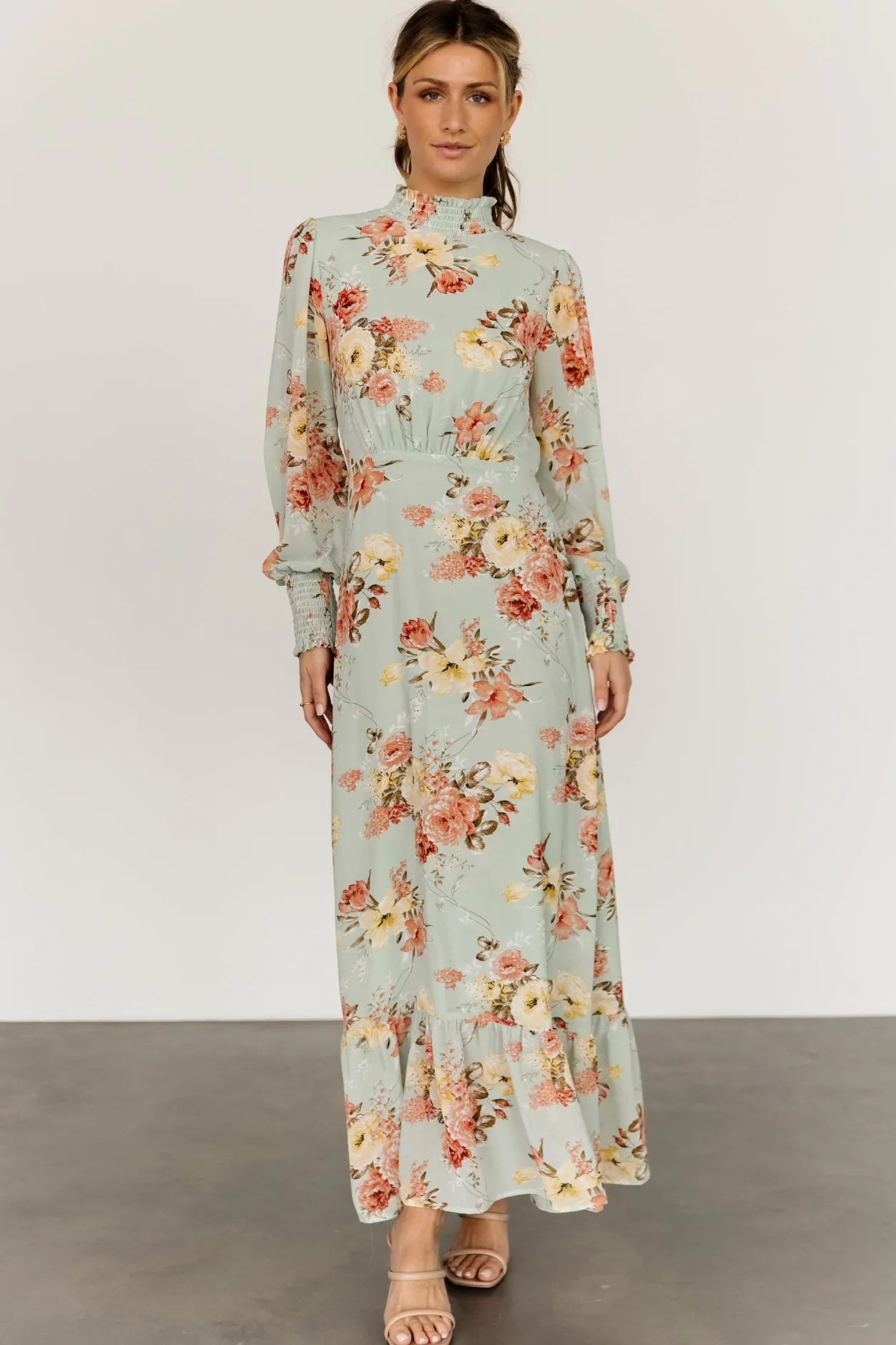 Clearance Baltic Born Luciana Maxi Dress | Sage Multi SageMulti
