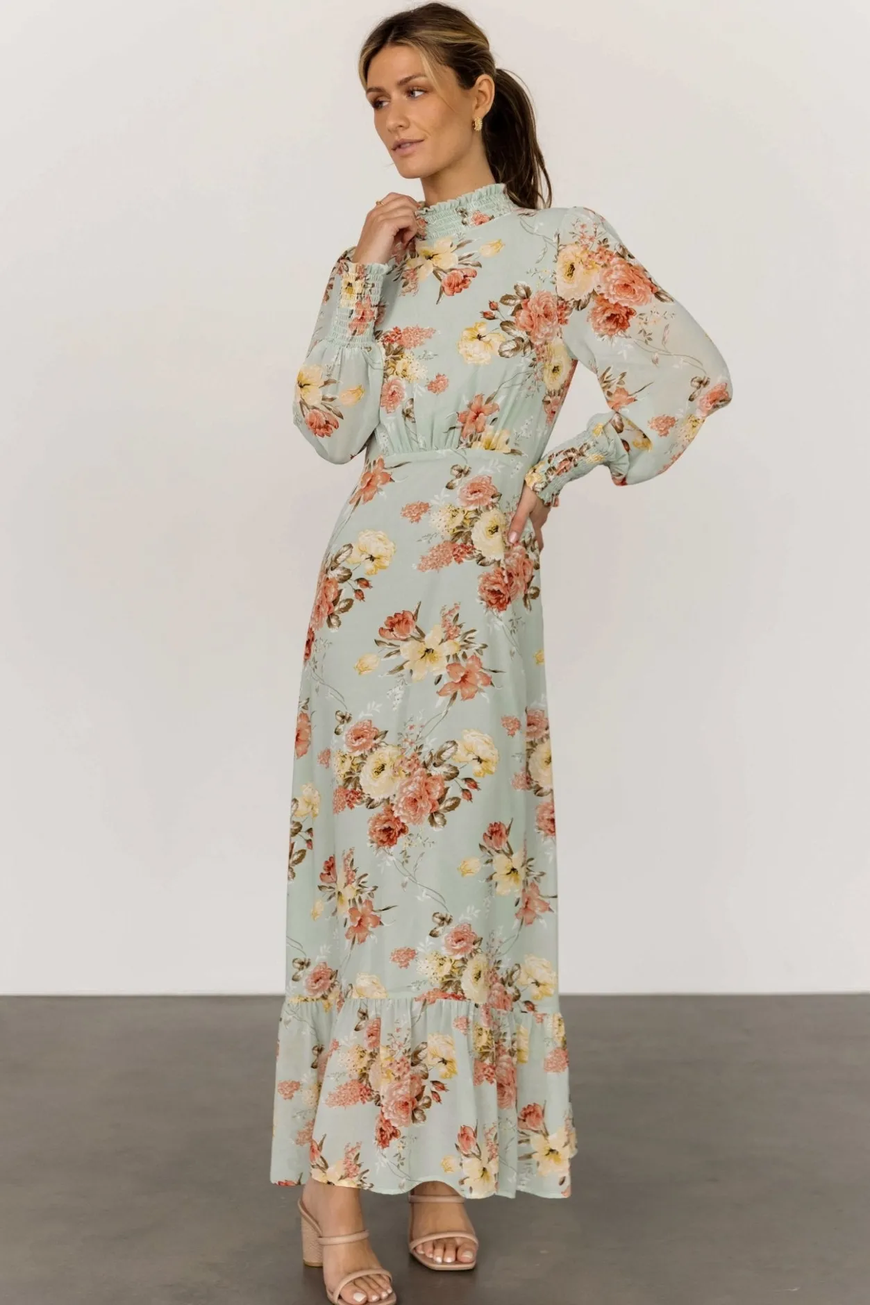 Clearance Baltic Born Luciana Maxi Dress | Sage Multi SageMulti