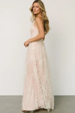 Sale Baltic Born Lucienne Shimmer Maxi Gown | Ivory