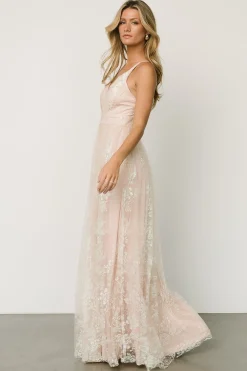 Sale Baltic Born Lucienne Shimmer Maxi Gown | Ivory