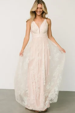 Sale Baltic Born Lucienne Shimmer Maxi Gown | Ivory