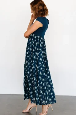 Fashion Baltic Born Lucille Maxi Dress | Dark Blue Floral DarkBlueFloral