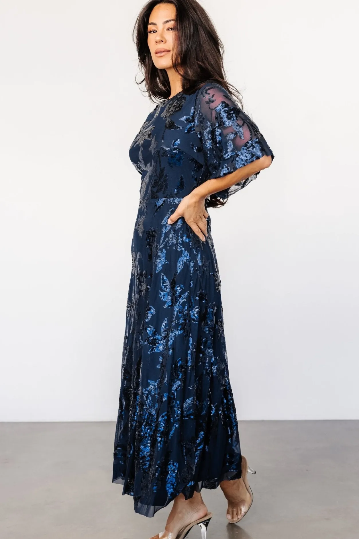 Best Baltic Born Lucy Sequin Dress | Navy