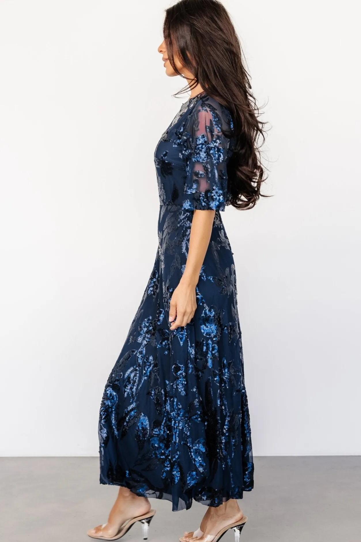Best Baltic Born Lucy Sequin Dress | Navy