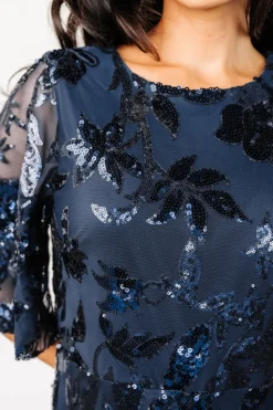 Best Baltic Born Lucy Sequin Dress | Navy