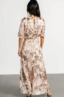 Outlet Baltic Born Lucy Sequin Dress | Rose Gold RoseGold