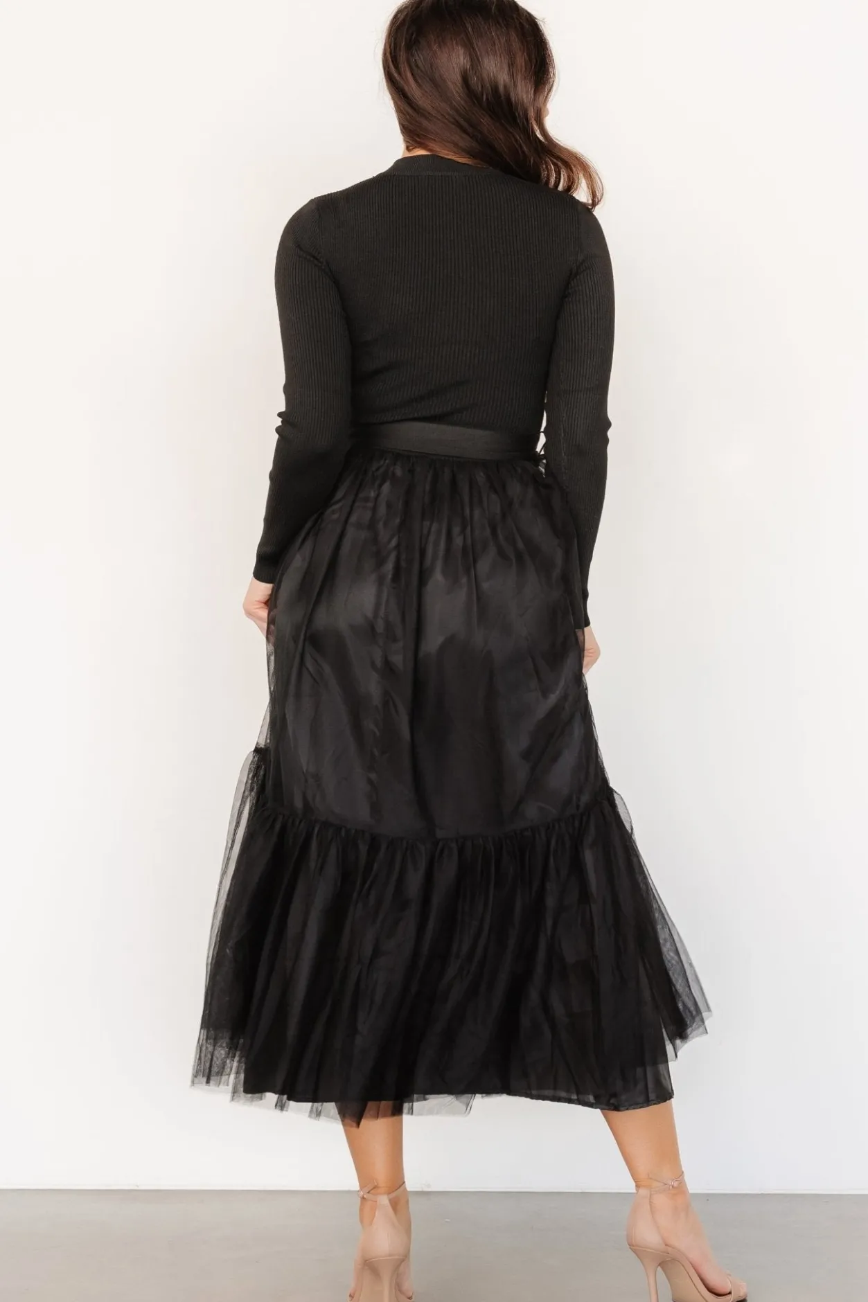 Best Baltic Born Luella Sweater Top Dress | Black