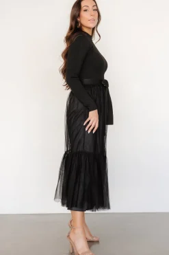 Best Baltic Born Luella Sweater Top Dress | Black