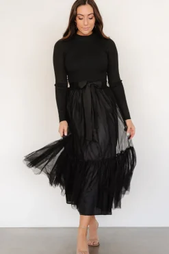 Best Baltic Born Luella Sweater Top Dress | Black