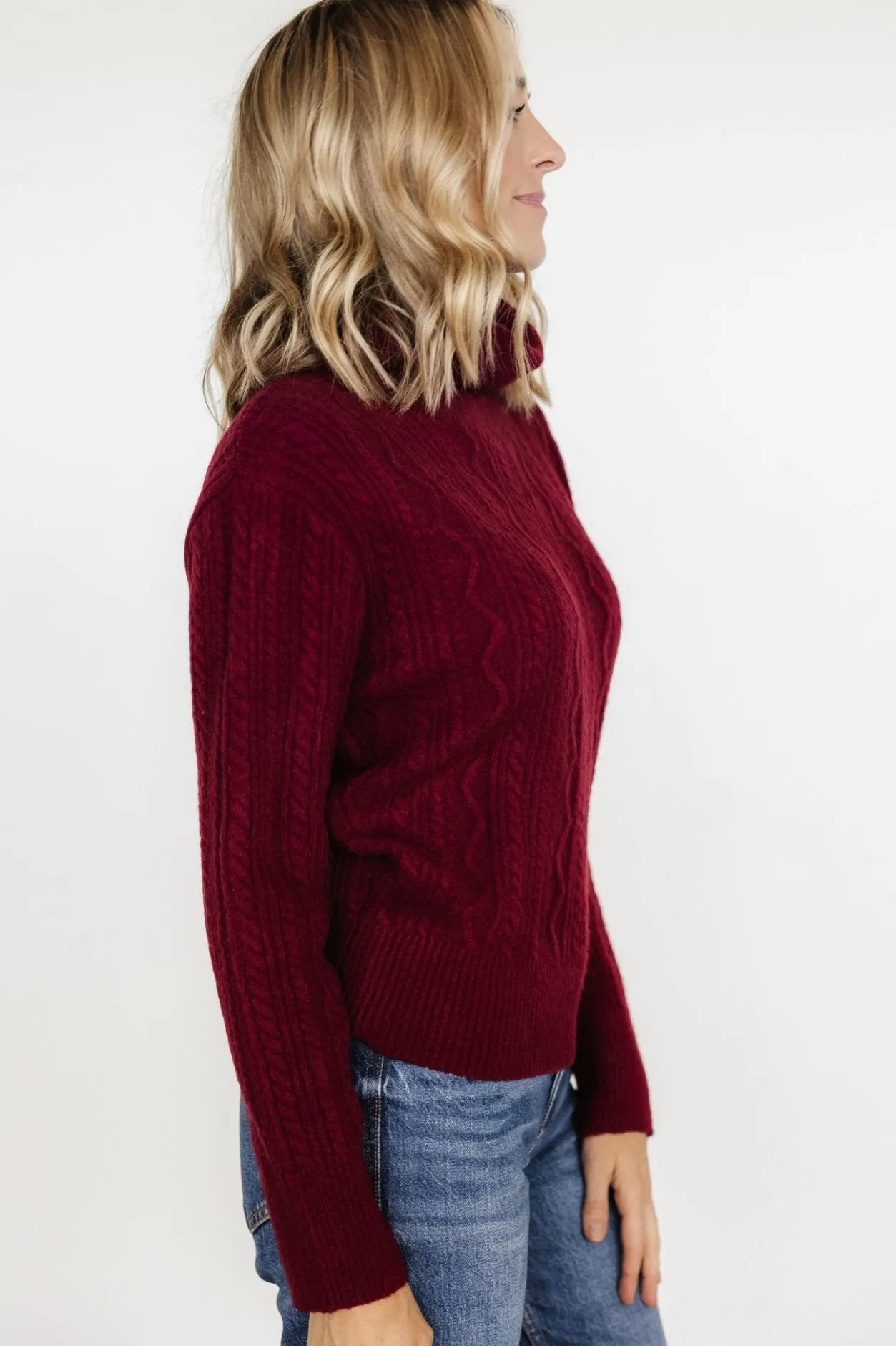 Clearance Baltic Born Luxembourg Sweater | Oxblood