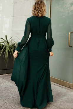 Discount Baltic Born Lydia Maxi Dress | Hunter Green HunterGreen