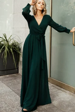 Discount Baltic Born Lydia Maxi Dress | Hunter Green HunterGreen