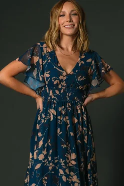 Sale Baltic Born Lynlee Metallic Maxi Dress | Topaz