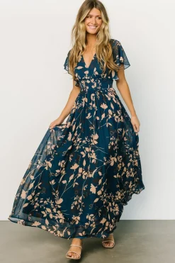 Sale Baltic Born Lynlee Metallic Maxi Dress | Topaz