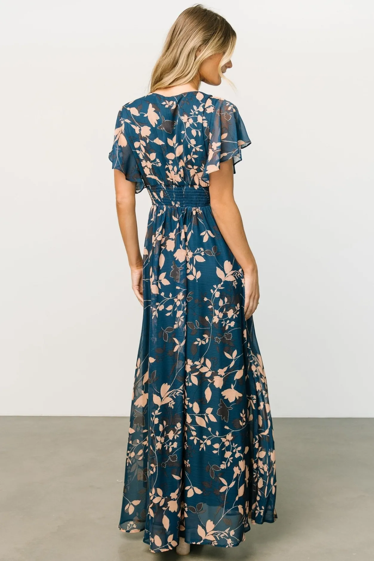 Sale Baltic Born Lynlee Metallic Maxi Dress | Topaz