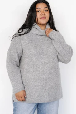New Baltic Born Lyon Turtleneck Sweater | Gray